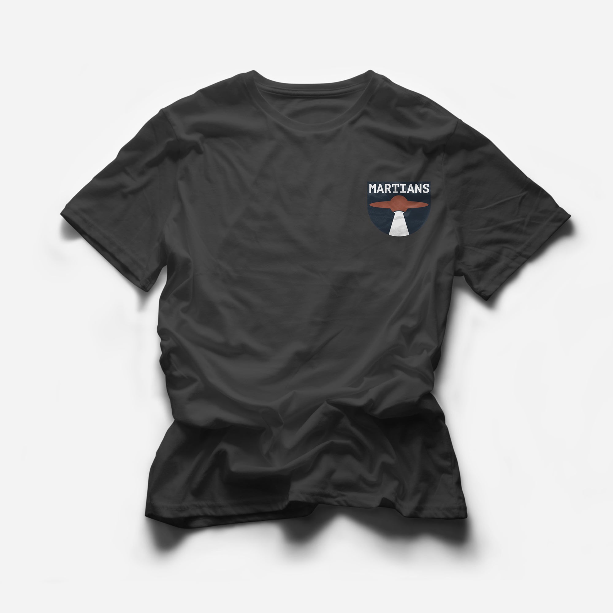 martians xyz tee black